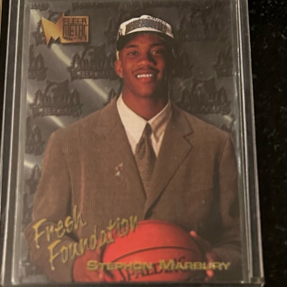 Stephon Marbury NBA Basketball Trading Cards (5) Medley - Picture 4 of 12